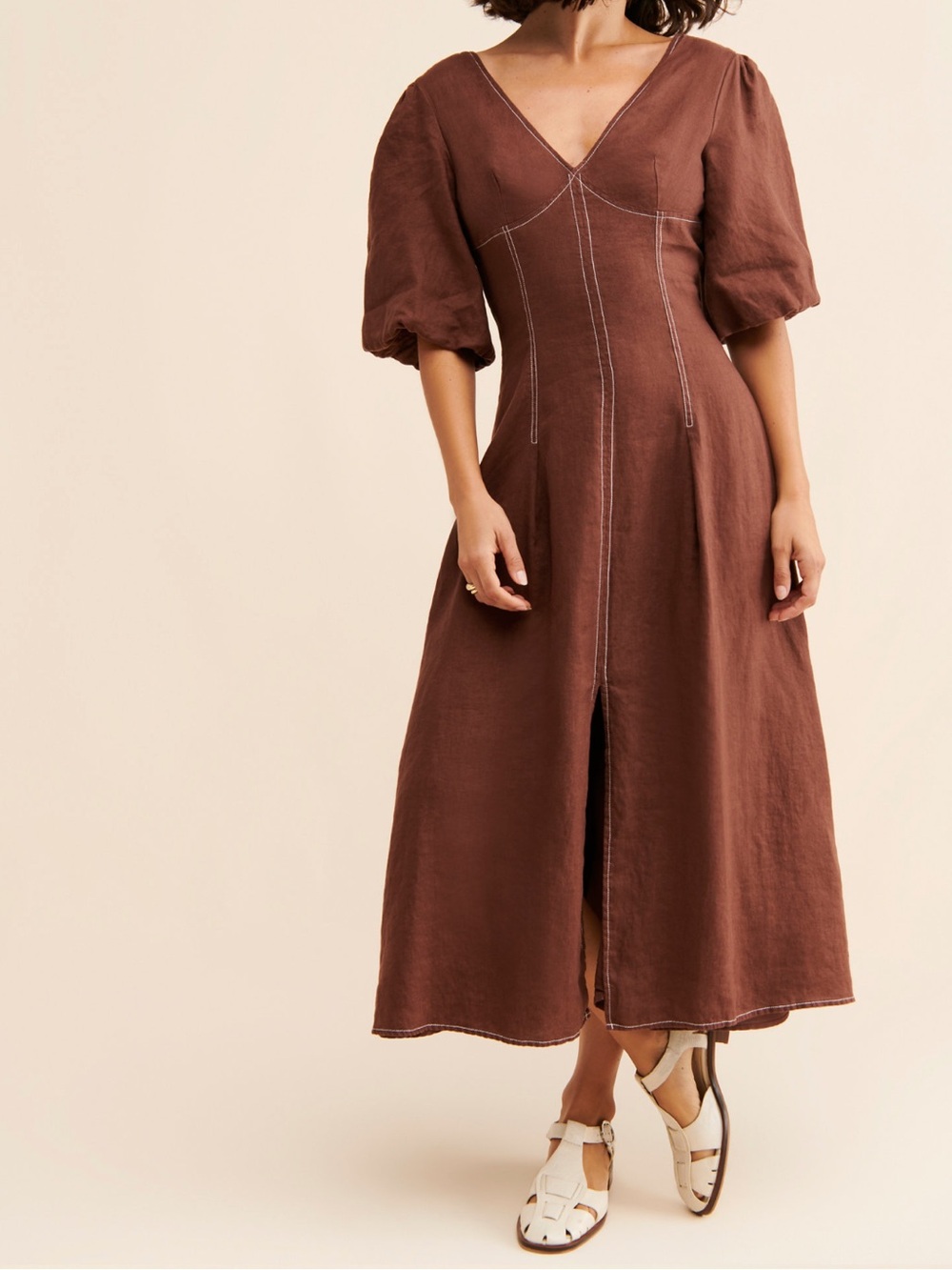 Mari Linen Dress by Sancia - Picture 3 of 5